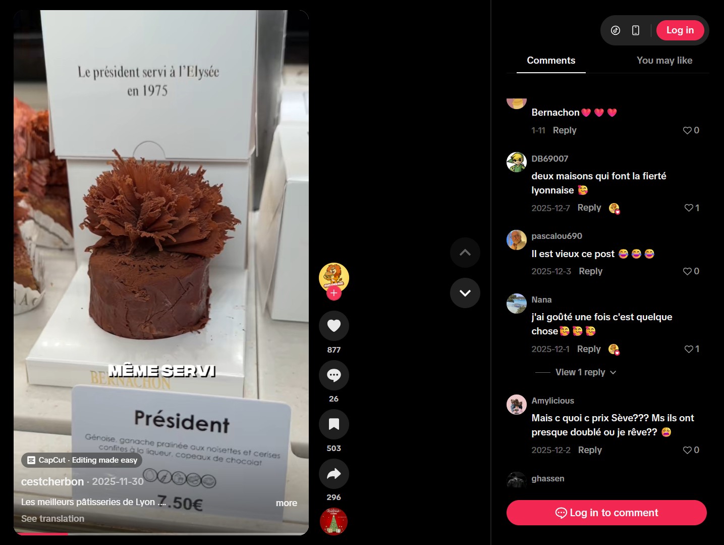 Customer comments and social proof about Boulangerie Pâtisserie L' Atelier Cours Albert Thomas in Lyon