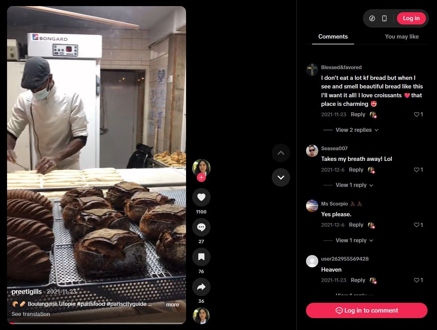 Customer comments and social proof about Boulangerie Utopie in Paris