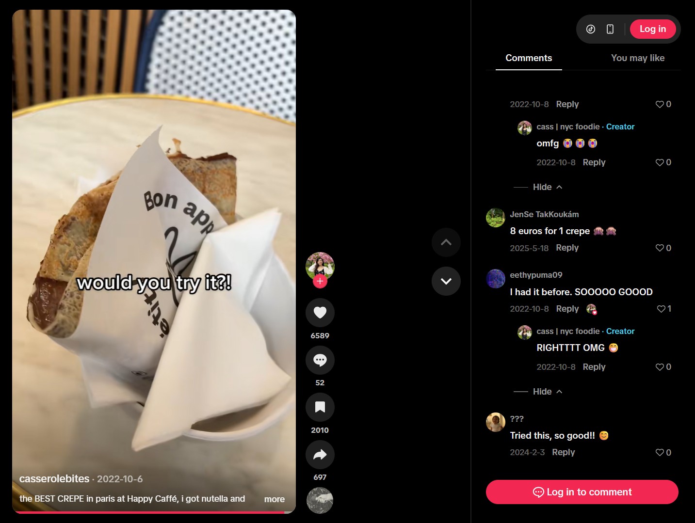 Customer comments and social proof about Happy Caffé in Paris
