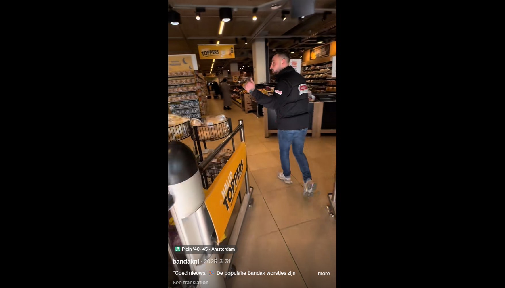 Jumbo Foodmarkt Amsterdam TikTok