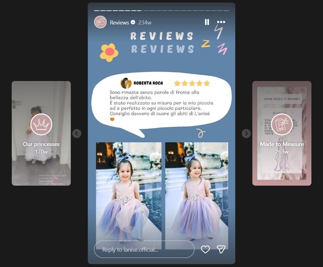 Lanise Frankfurt luxury kids clothing