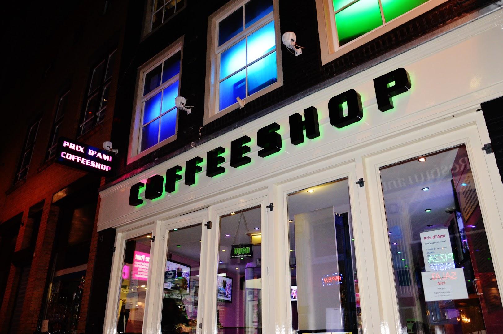 Prix D'Ami Amsterdam: Inside the Biggest Coffee Shop Near Central Station